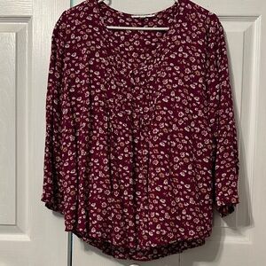 Fun2fun Stitch Fix Floral Women's Top XL